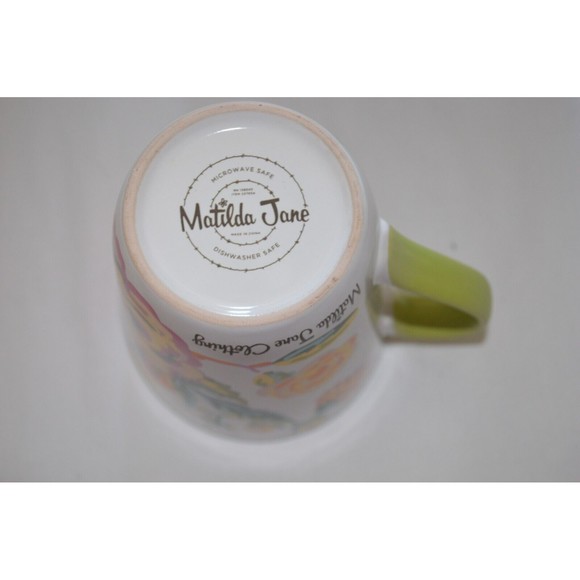 Matilda Jane Clothing Mug Womens Floral Green Peah 23705A - Picture 4 of 5